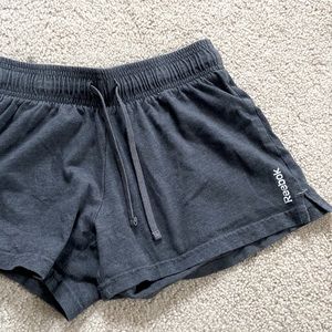 Gray athletic shorts